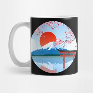 Sakura sunrise Mug